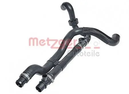 Патрубок системы охлаждения резиновый. METZGER 2420776