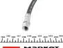 Шланг тормозной (задний) MB M-class (W163) 98-05 (325mm) MEYLE 014 042 0021 (фото 2)
