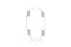 Колодки ручника MB Vito (W638) 96-03 (180x20) (з пружиною) MEYLE 014 042 0602/S (фото 4)