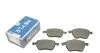 Колодки тормозные (передние) Ford Galaxy 95-15/Seat Alhambra 96-10/VW Sharan 95-10 (Ate) MEYLE 025 218 4819 (фото 1)