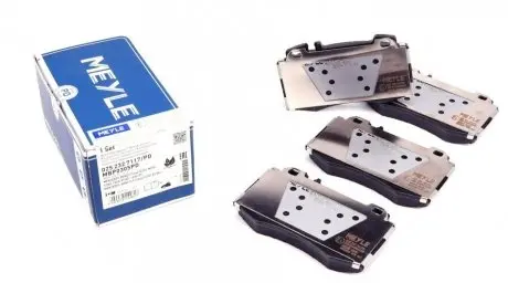 Колодки тормозные (передние) MB S-class (W220) 98-05 MEYLE 025 232 7117/PD