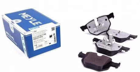 Колодки тормозные (задние) BMW 3 (E90-E93) 05- MEYLE 025 235 5017/PD