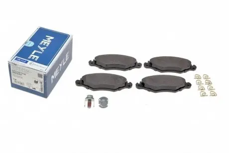 Колодки тормозные (передние) Peugeot 206 98-/Peugeot 206+ 09-13/Peugeot 306 93-01 MEYLE 025 235 9718