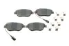 Колодки тормозные (передние) Fiat Punto 1.3-1.6 D 09-(137x57.4) (с датчиком) MEYLE 025 237 0918/PD (фото 1)