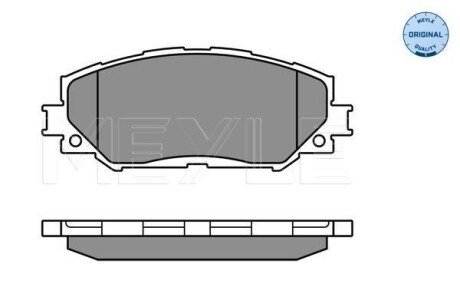 Колодки тормозные (передние) Toyota RAV4 III 06-/Auris 07- MEYLE 025 243 3617