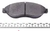 Колодки гальмівні (передні) Citroen Jumper/Fiat Ducato/Peugeot Boxer 06- (Brembo)/(з датчиком) MEYLE 025 244 6819-1/PD (фото 5)