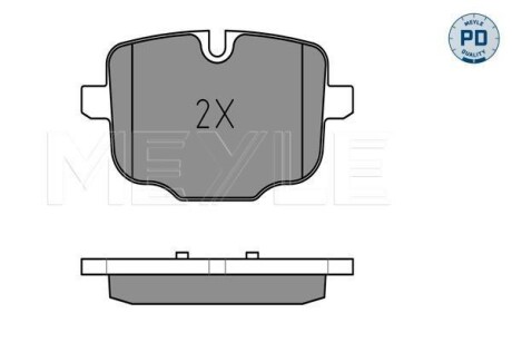 Тормозные колодки (задние) BMW 5 (F10/F11)/6 (F12/F13)/ 7 (G11/G12)/ X5 (G05)/ X6 (G06)/ X7 (G07)10- MEYLE 025 247 0318/PD