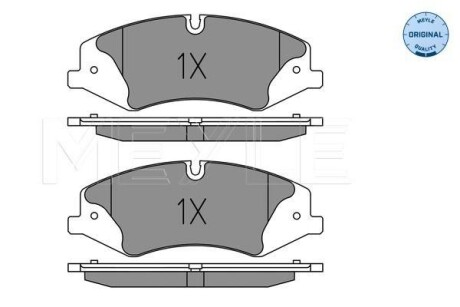 Колодки гальмівні (передні) Land Rover Range Rover/Discovery 2.0-5.0 09- (TRW) MEYLE 025 250 2119 (фото 1)