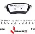 Колодки тормозные (задние) Nissan Qashqai/ X-trail/ Renault Kadjar/ Koleos 13- (TRW) MEYLE 025 259 6515/PD (фото 2)