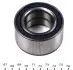 Подшипник ступицы (передней) VW Golf/Passat 88-97 (40х72х37) MEYLE 100 598 0235 (фото 2)