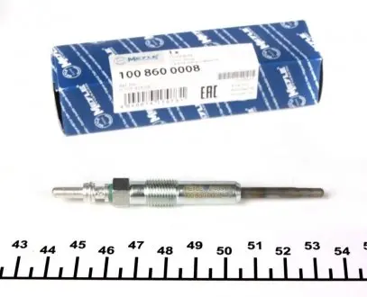 Свеча накаливания VW T5/Crafter (7V) (M10x1mm) MEYLE 100 860 0008