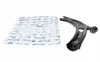Рычаг подвески (передний/снизу) (L) Skoda Superb III/Kodiaq/Karoq/VW Passat B8/Touran/Tiguan 14- MEYLE 116 050 0195 (фото 1)