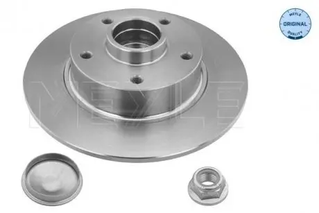 Диск гальмівний (задній) Renault Megane III/Scenic III 08- (260x8) (+ABS) (з підшипником) MEYLE 16-15 523 4103