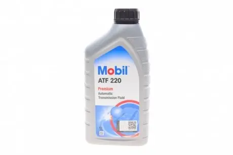 Олива трансміс. ATF220 Dexron II (Каністра 1л) MOBIL 142106