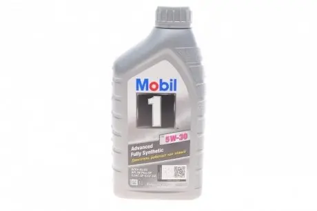 Олива моторна 1 X1 5W-30 (Каністра 1л) MOBIL 152104