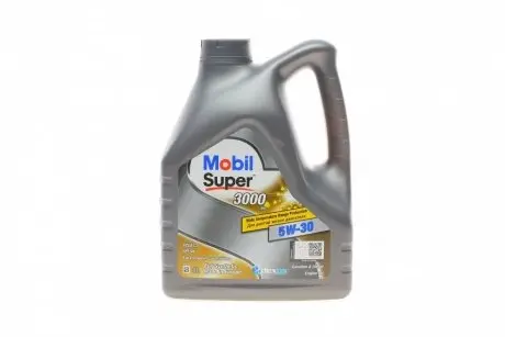 Моторна олива Super 3000 XE 5W-30, 4л MOBIL 153018