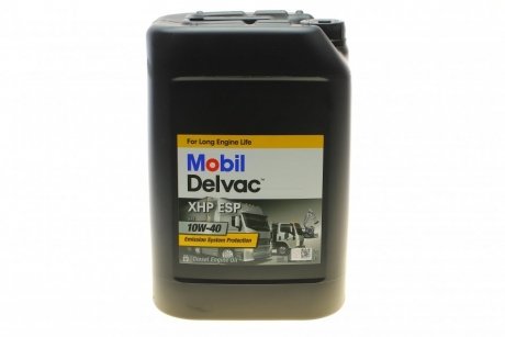 Олія 10W40 Delvac XHP ESP (20л) MOBIL 153121