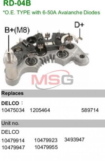 Выпрямитель диодный MOBILETRON RD-04B