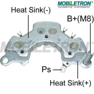 Диодный мост генератора MOBILETRON RH-122