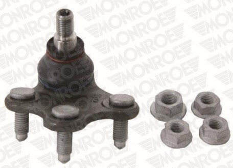 Опора кульова передня нижня SKODA CITIGO (NF1) 11-19, FABIA II (542) 06-14/VW POLO (9N_, 9A_) 01-14 MONROE L29A23