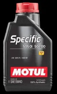 Олія двигуна Specific 505 01 5W-40 1L MOTUL 101573