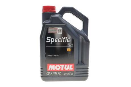 Олива /SPEC 0720 5W30 (5L) MOTUL 102209