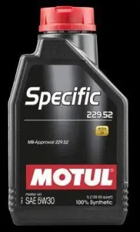 Олія двигуна Specific 229.52 5W-30 1L MOTUL 104844