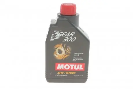 Масло Gear 300 75W90 1L MOTUL 317101