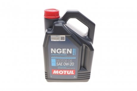 Олива Hybrid SAE 0W20 4L MOTUL 333107