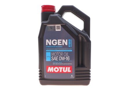 Олива Hybrid SAE 0W16 4L MOTUL 333207