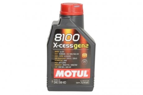 Олія для двигуна MOTUL 368201 (фото 1)