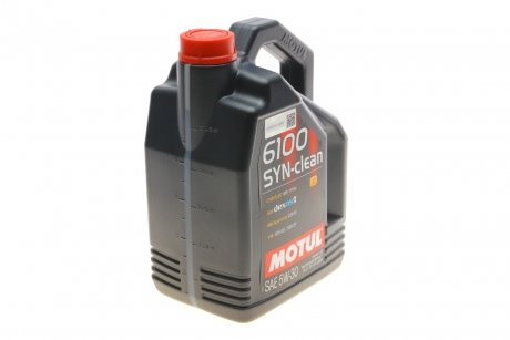 Масло 6100 Syn-clean SAE 5W30 5L MOTUL 814251