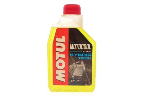 Антифриз (жовтий) Motocool Expert -37°C (1л) Hybrid Tech (105914) MOTUL 818701