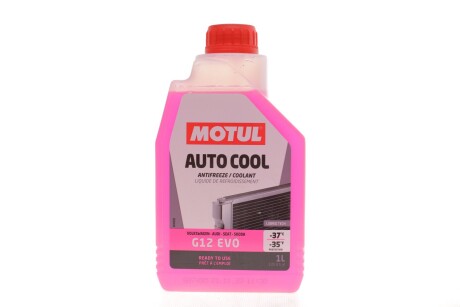 Антифриз (розовий) G12 Evo (1л) (-37°C) Auto Cool G12 Evo (112650) MOTUL 820001