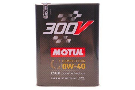 Масло 0W40 300V Competition (2L) MOTUL 826302