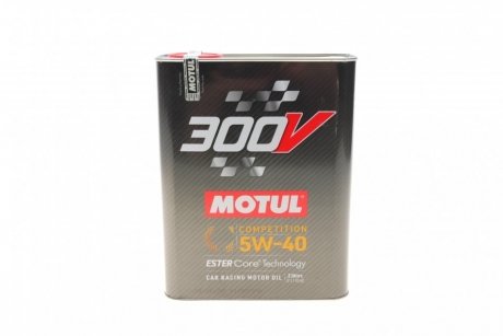 Масло 5W40 300V Competition (2L) (110817) MOTUL 826602