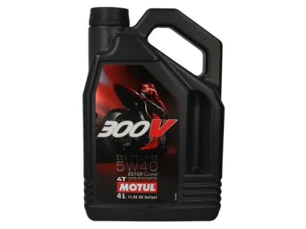Олива 5W40 300V 4T Factory Line Road Racing (4L) (104115) MOTUL 836041
