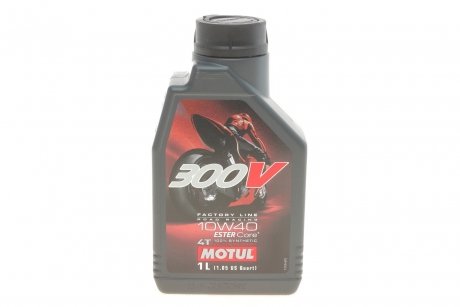 Масло 10W40 300V 4T Factory Line Road Racing (1L) (104118) MOTUL 836111