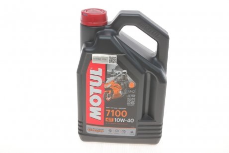 Масло 10W40 4T 7100 (4L) (104092) MOTUL 836341