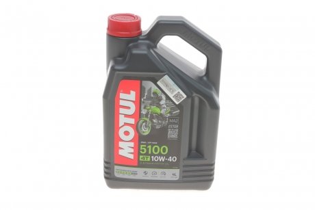 Масло 10W40 5100 4T Technosynthese (4л) MOTUL 836541