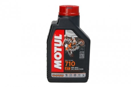 Масло 710 2T (1L) (104034) MOTUL 837311