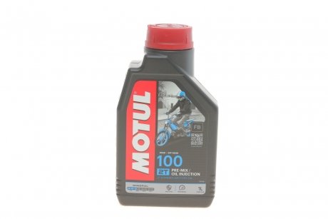 Масло 100 2T (1L) (104024) MOTUL 837511