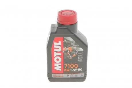 Масло 10W50 7100 4T (1L) (DUCATI/KTM/BMW) MOTUL 838111