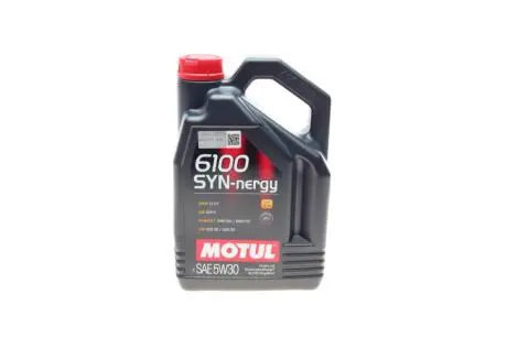 Масло 6100 Syn-nergy SAE 5W30 4l MOTUL 838350
