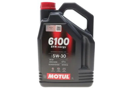 Олива 5W30 Syn-nergy 6100 (5L) (MB 229.5/Renault RN0710/RN0700/VW 502 00/505 00) (113145) MOTUL 838451