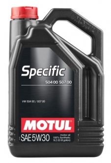 Масло Specific 504 00 507 00 SAE 5W30 (5L) MOTUL 838751