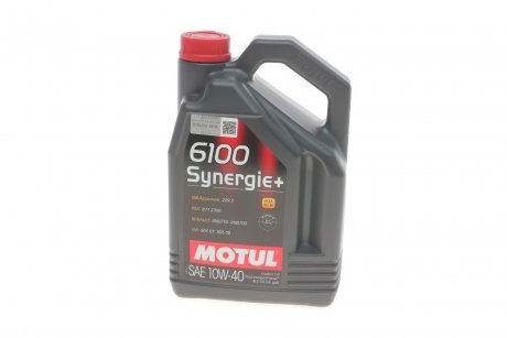 Масло 6100 Synergie+ 4L MOTUL 839441