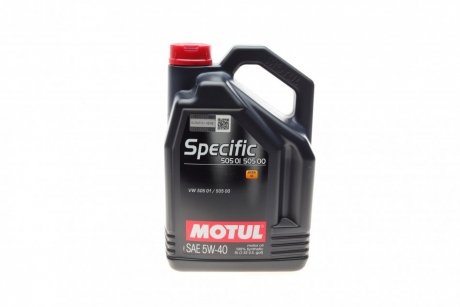 Олива Specific 505 01 502 00 5W40 5L MOTUL 842451