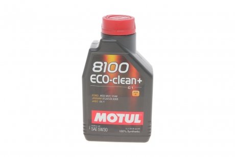 Масло 8100 ECO-clean+ 5W30 1L MOTUL 842511