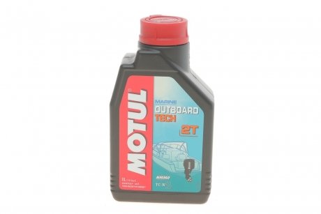 Масло Outboard Tech 2T (1L) (102789) MOTUL 851711